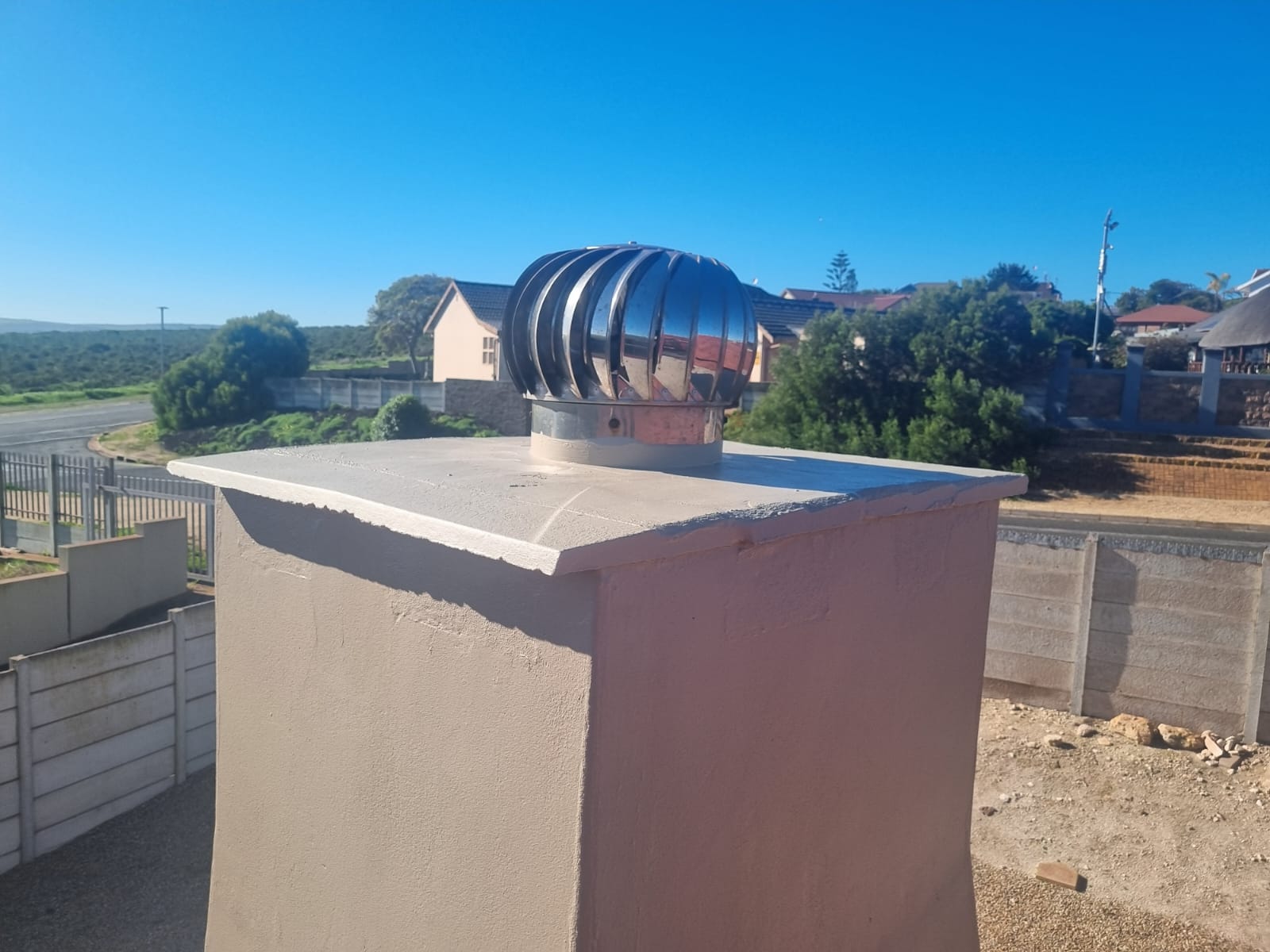 Chimney waterproofed & painted — photo 3