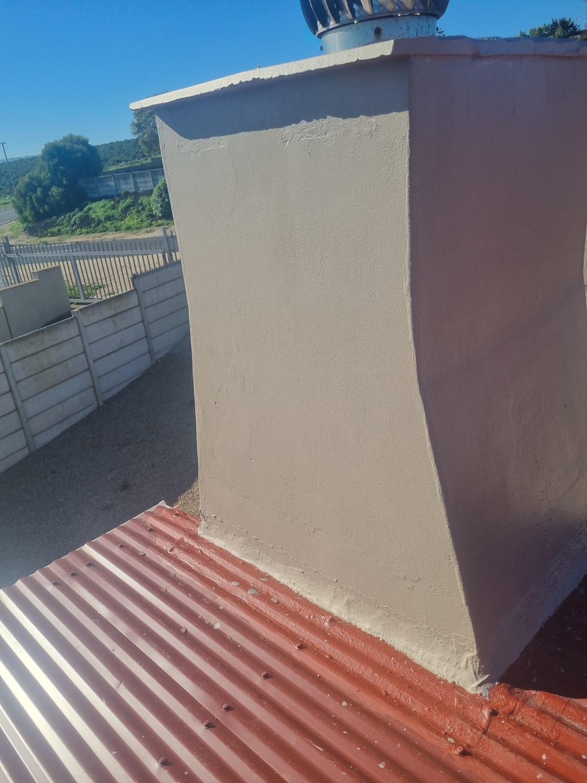 Chimney waterproofed & painted — photo 4